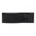 Logitech Wireless Keyboard K270 - Teclado - sem fios - 2.4 GHz - Alemão 920-003052