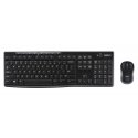 Logitech MK270 Wireless Combo - Conjunto de teclado e rato - sem fios - 2.4 GHz - Suíço 920-004534