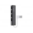 Belkin Ultra-Slim Travel - Hub - 4 x USB 2.0 - desktop F4U042BT