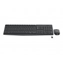 Logitech MK235 - Conjunto de teclado e rato - sem fios - 2.4 GHz - Francês 920-007907