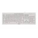 CHERRY STREAM 3.0 - Teclado - USB - Espanhol - interruptor: CHERRY SX - cinza claro G85-23200ES-0