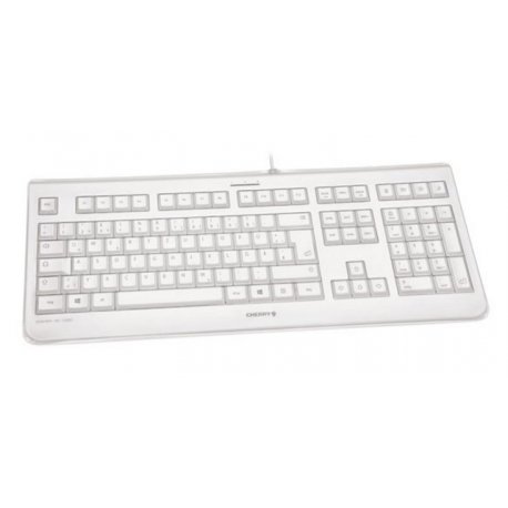 CHERRY KC 1068 - Teclado - USB - Espanhol - cinza pálido JK-1068ES-0