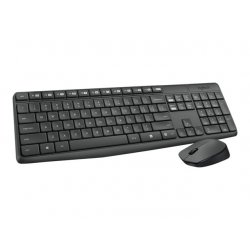 Logitech MK235 - Conjunto de teclado e rato - sem fios - 2.4 GHz 920-007917