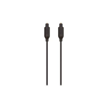 Belkin - Cabo de áudio digital (óptico) - TOSLINK macho para TOSLINK macho - 1 m - fibra óptica F3Y093BT1M