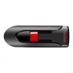 SanDisk Cruzer Glide - Drive flash USB - 256 GB - USB 2.0 - preto, vermelho SDCZ60-256G-B35