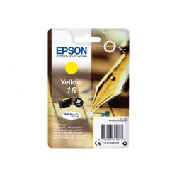 Epson 16 - 3.1 ml - amarelo - original - blister com alarme RF - tinteiro - para WorkForce WF-2010, WF-2510, WF-2520, WF-2530, 