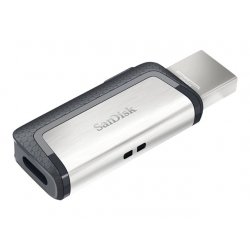 SanDisk Ultra Dual - Drive flash USB - 256 GB - USB 3.1 / USB-C SDDDC2-256G-G46