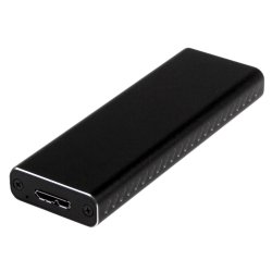 StarTech.com Caixa SSD M.2 para SATA - USB 3.0 com UASP - Caixa externa - Enclosure de armazenagem - M.2 - SATA 6Gb/s - USB 3.0