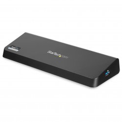 StarTech.com USB 3.0 Docking Station Dual Monitor with HDMI & 4K DisplayPort, 4x USB-A, Gigabit Ethernet, USB Type A Universal 