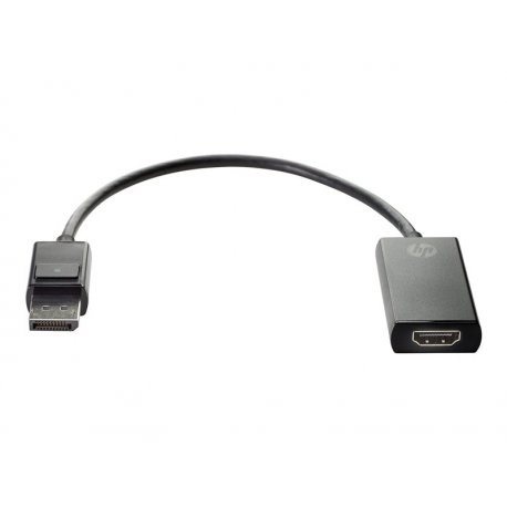 HP - Adaptador de vídeo - DisplayPort macho para HDMI fêmea - suporte de 4K - para Elite t655, Pro t550, Workstation Z4 G5, Z6 