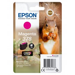 Epson 378 - 4.1 ml - magenta - original - blister - tinteiro - para Expression Home XP-8605, 8606, Expression Home HD XP-15000,