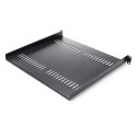 StarTech.com 1U Vented Server Rack Cabinet Shelf, 16in Deep Fixed Cantilever Tray, Rackmount Shelf for 19" AV/Data/Network Equi