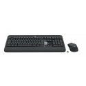 Logitech MK540 Advanced - Conjunto de teclado e rato - sem fios - 2.4 GHz - Esloveno / Croata - cinza escuro 920-008692