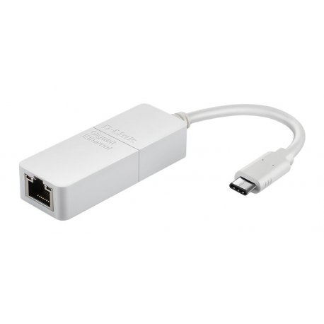 D-Link DUB-E130 - Adaptador de rede - USB-C - Gigabit Ethernet x 1 DUB-E130