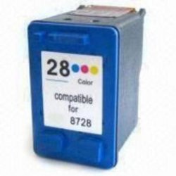 21ML Cores para HP DeskJet 3320/3325/3420/3425 - C8728A 28 HP8728