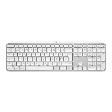 Logitech MX Keys S - Teclado - retroiluminação - sem fios - Bluetooth LE - QWERTY - Português - interruptor: Chave-Tesoura - ci