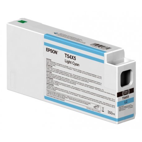 Epson T54X5 - 350 ml - azul cyan claro - original - tinteiro - para SureColor SC-P6000, SC-P7000, SC-P7000V, SC-P8000, SC-P9000