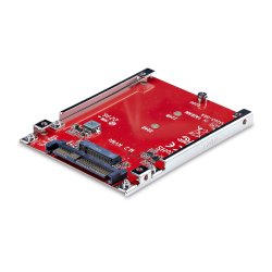 StarTech.com M.2 to U.3 Adapter, For M.2 NVMe SSDs, PCIe M.2 Drive to 2.5inch U.3 (SFF-TA-1001) Host Adapter/Converter, TAA Com