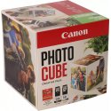 Canon Photo Cube Creative Pack - Brilhante - pack de 2 - preto, cor (ciano, magenta, amarelo) - original - verde - kit de tinte