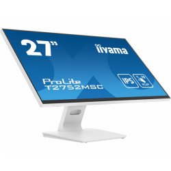 iiyama ProLite T2752MSC-W1 - Monitor LED - 27" - ecrã de toque - 1920 x 1080 Full HD (1080p) @ 60 Hz - IPS - 400 cd/m² - 1000:1