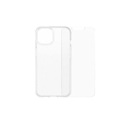 OtterBox React Series - Tampa posterior para telemóvel - claro - com protetor de tela de vidro temperado (9H) - para Samsung Ga