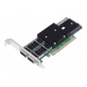 Broadcom P2200G - Adaptador de rede - PCIe 5.0 x16 baixo perfil - 400 Gigabit QSFP112 x 2 BCM957608-P2200GQF00