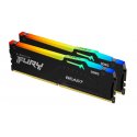 Kingston FURY Beast RGB - DDR5 - kit - 64 GB: 2 x 32 GB - DIMM 288-pin - 6400 MHz / PC5-51200 - CL32 - 1.4 V - unbuffered - on-