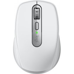 Logitech Master Series MX Anywhere 3S for Mac - Rato - 6 botões - sem fios - Bluetooth - cinza pálido 910-006946