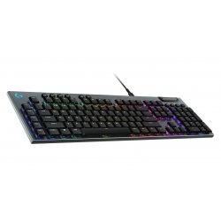 Logitech G G915 X - Teclado - luz traseira - USB - QWERTY - Espanhol - interruptor: GL Tactile - preto 920-012943