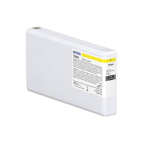 Epson T55W4 - 200 ml - amarelo - original - tinteiro - para P/N: C11CL14301A0 C13T55W400