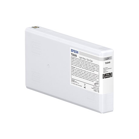 Epson T55W9 - 200 ml - cinza claro - original - tinteiro - para P/N: C11CL14301A0 C13T55W900