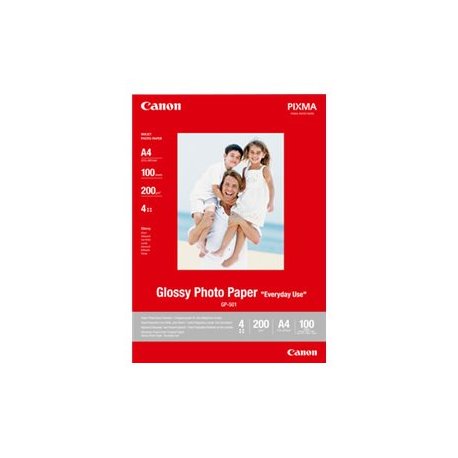 Canon GP-501 - Brilhante - 100 x 150 mm 100 folha(s) papel fotográfico - para PIXMA iP90, MG2555, mini260, MP180, MP490, MP510,