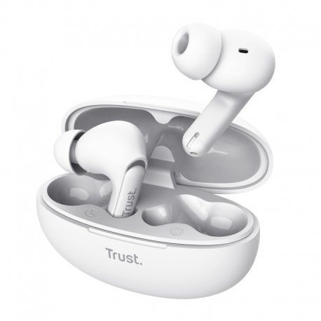 EARBUDS TRUST YAVI BT ENC BRANCO - 25172 25172