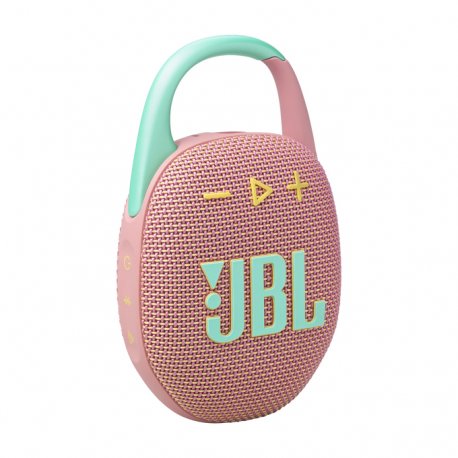 Coluna Portátil JBL Clip 5 BT IP67 ,USB-C Rosa JBLCLIP5PINK