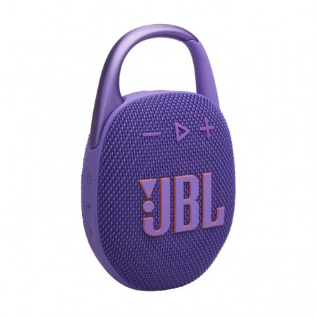 Coluna Portátil JBL Clip 5 BT IP67 ,USB-C Purpura JBLCLIP5PUR