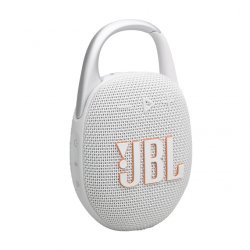 Coluna Portátil JBL Clip 5 BT IP67 ,USB-C Branca JBLCLIP5WHT