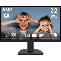 \Monitor MSI PRO MP225 22\\\"(21,45\\\\\"")FHD100Hz 1ms(MRPT) 250nits EyesErgo HDMI,D-Sub\"" 9S6-3PC6CM-012"""