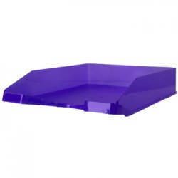 Tabuleiro Secretária Transparente Roxo 5751040