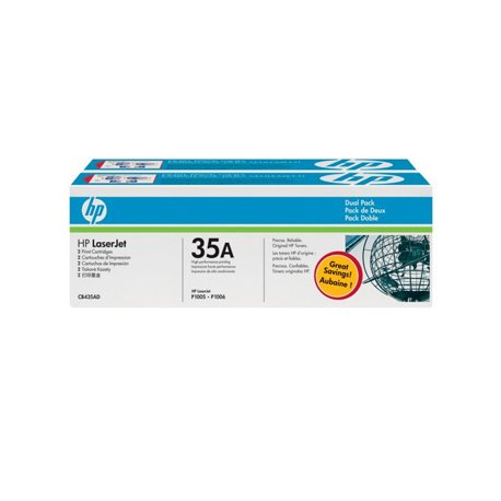 Pack Toners HP 35A Preto CB435AD 1500 Pág. 2un HPCB435AD