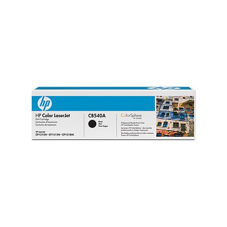 Toner HP 125A Preto CB540A 2200 Pág. HPCB540A