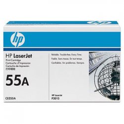 Toner HP 55A Preto CE255A 6000 Pág. HPCE255A