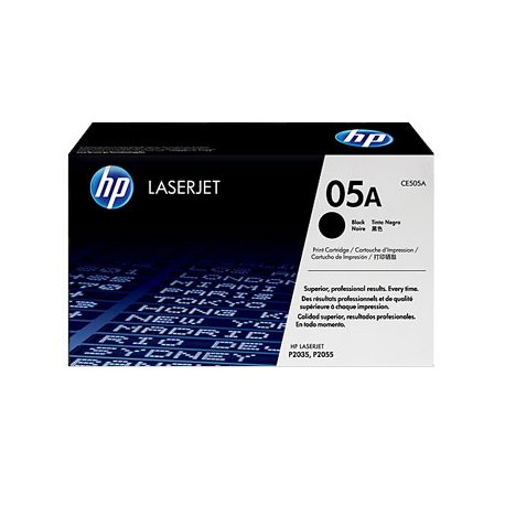 Toner HP 05A Preto CE505A 2300 Pág. HPCE505A