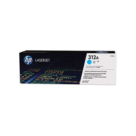 Toner HP 312A Azul CF381A 2700 Pág. HPCF381A