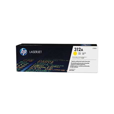 Toner HP 312A Amarelo CF382A 2700 Pág. HPCF382A