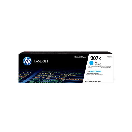 Toner HP 207X Azul W2211X 2450 Pág. HPW2211X