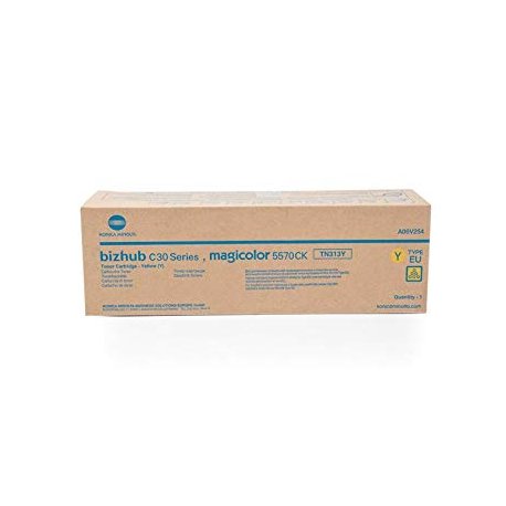 Toner Konica Minolta TN313Y Amarelo A06V254 12000 Pág. KOMA06V254