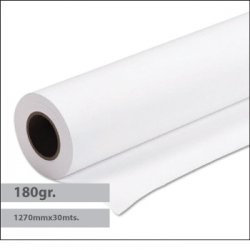 Papel 1270mmx030m 180g Premium Coated SIHL 1 Rolo 1821162