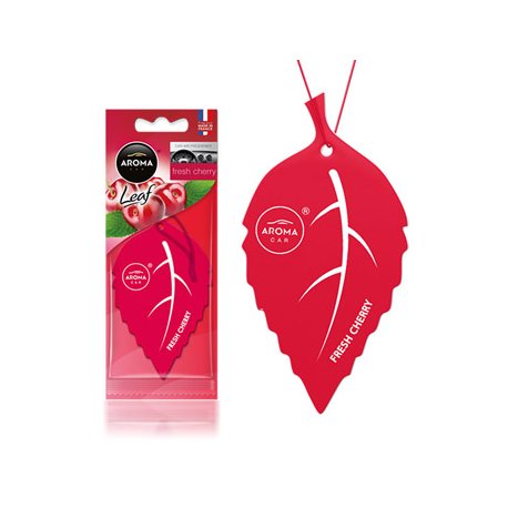 Ambientador Carro Aroma Car Leaf Fresh Cherry 6861171