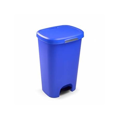 Contentor 50L Plástico c/Pedal Azul 5711214553