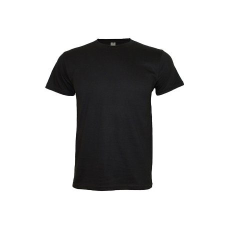 T-Shirt Adulto Algodão 190g Preto Tamanho S 6307373